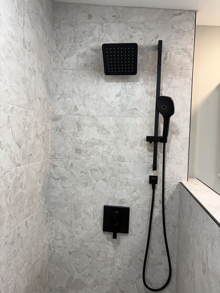 A-1 Quality Builders bathroom renovation project 2 - modern bathroom remodel in Oahu, Hawaii